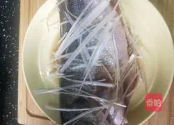 Illustration of steamed sea bass 9