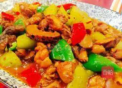 Illustration of how to make roasted chicken with lettuce 13