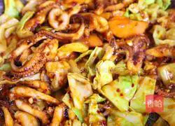 Korean spicy fried octopus Illustration of how to do it 13