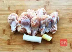 Illustration of how to make fried chicken nuggets 1