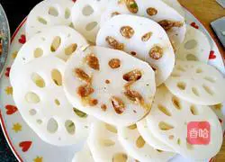 Illustration of how to make fried lotus root box 5