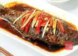 Illustration of home braised fish 10