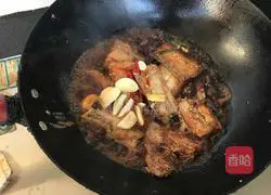 Illustration of braised hairtail fish 5