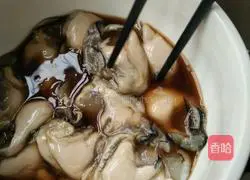 Garlic Illustration of how to make Rong vermicelli oysters 1