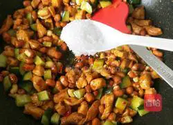 Illustration of how to make diced chicken in sauce 15