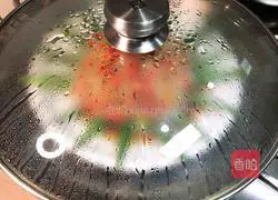 Illustration of how to make steamed okra with garlic vermicelli and vermicelli 9