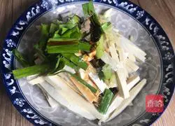 Illustration of how to make spicy dried tofu 4
