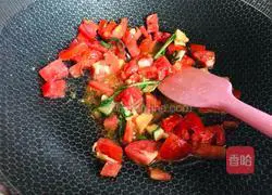 Illustration of how to make tomato sardines 6