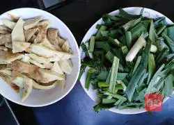 How to make leek powder and kudzu residue Illustration 1