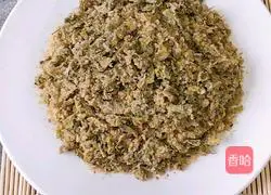 Illustration of how to make acacia tofu 6