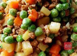 Illustration of how to make minced meat sandwich 22