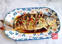 Illustration of how to steam wild carp 9