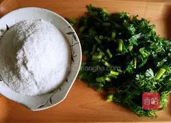 Illustration of how to make steamed chrysanthemum chrysanthemum 1