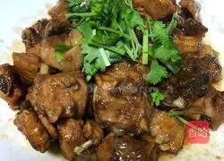 Illustration of stewed pork ribs 13