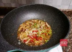 Illustration of how to make spicy konjac 9