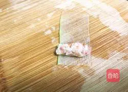 Illustration of how to make crystal winter melon rolls 9