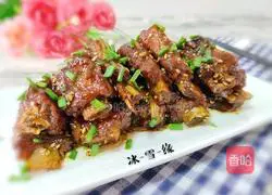 Illustration of how to make sweet and sour pork ribs 1