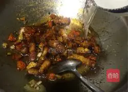 Illustration of home-style braised pork 7