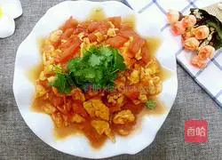 Illustration of how to make scrambled eggs with tomatoes 11