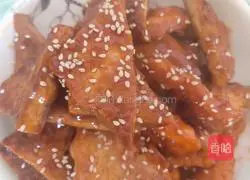 Illustration of how to make sweet and sour tofu 6