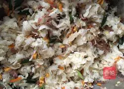 Chongqing sweet potato bacon dumplings recipe 4