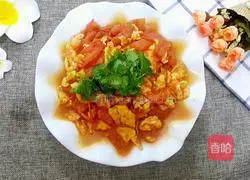 Illustration of how to make tomato scrambled eggs 10