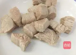 Illustration of how to make potato roast pork 4