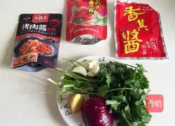 Illustration of how to make spicy fried sea melon seeds 4