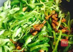 Illustration of how to make sweet and sour green pepper 4