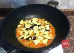 Illustration of how to cook pork with double eggplants 9