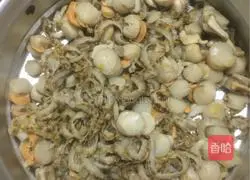 Illustration of how to make fried scallops 2