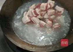 Illustration of how to make braised pork 3