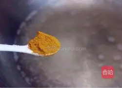 Illustration of how to make curry beef vermicelli 7