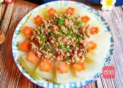 Illustration of how to make minced meat and winter melon 9