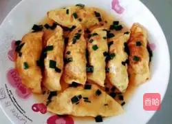 Illustration of how to make egg-wrapped pork 12