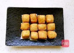 Illustration of how to make winter melon stuffed with oil beans stuffed with meat 9