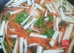 Illustration of how to make spring rolls 4