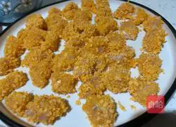 Illustration of how to make fried chicken popcorn 7