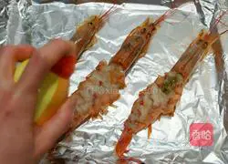 Cheese-baked Argentinian red shrimp recipe 3