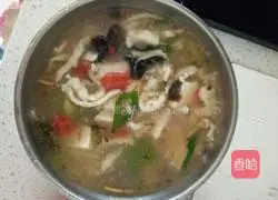 Illustration of how to make shredded chicken vermicelli (Snacks in Jincheng, Shanxi) 5