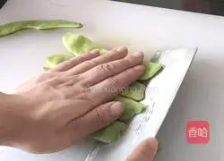 Illustration of how to cook pork and beans 2