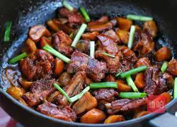 Illustration of how to make chestnut roasted pork ribs 13