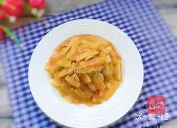 Illustration of how to make stir-fried meat with watermelon rind 10