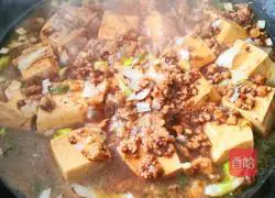 Illustration of Homemade Mapo Tofu 9