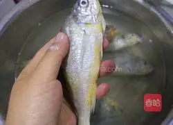 Illustration of how to make pan-fried yellow croaker 2