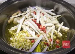 Illustration of home-style dried tofu 5