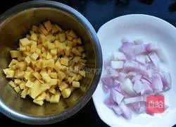 Illustration of how to make lazy shrimp curry 2