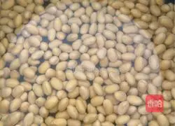 Illustration of home-cooked soybean pig's trotters 1