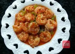 Illustration of how to make salt and pepper shrimps 11