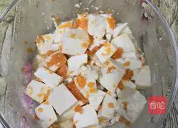 How to make salted egg yolk tofu Illustration 5